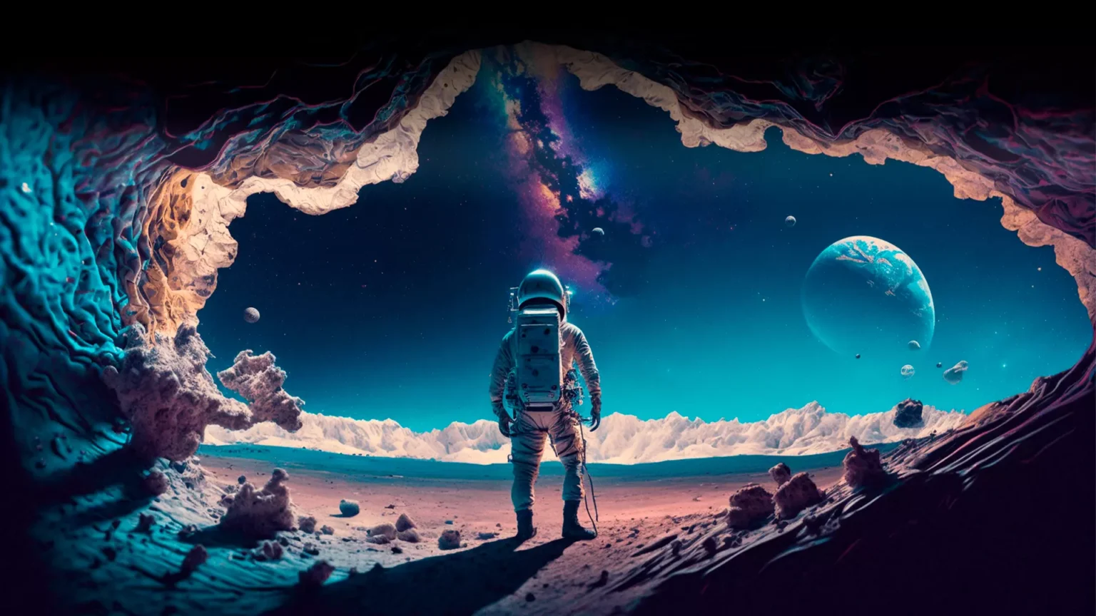 Midjourney Astronauta - Guilherme Cezarino - Resized